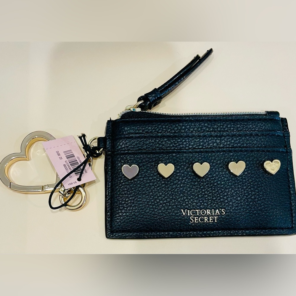 NWT, Victoria Secret Key Ring & Credit Card Holder